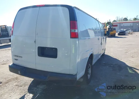 2018 Chevrolet Express 2500 Work Van from USA, damaged, VIN 1GCWGBFB9J1345274